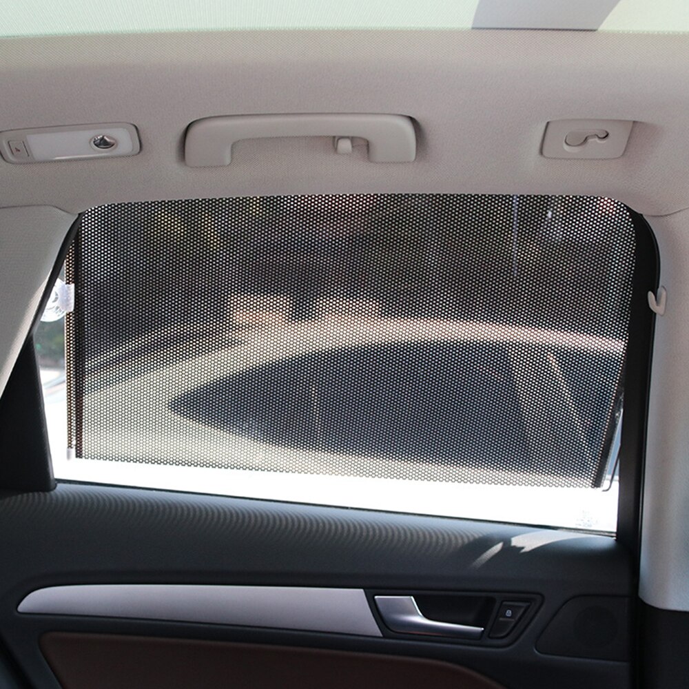 Car Side Window Zonnescherm Gordijn Zonneklep Rolgordijnen Auto Gordijn Venster Rolgordijn Blind Protector Auto Zonnebrandcrème Rolgordijn