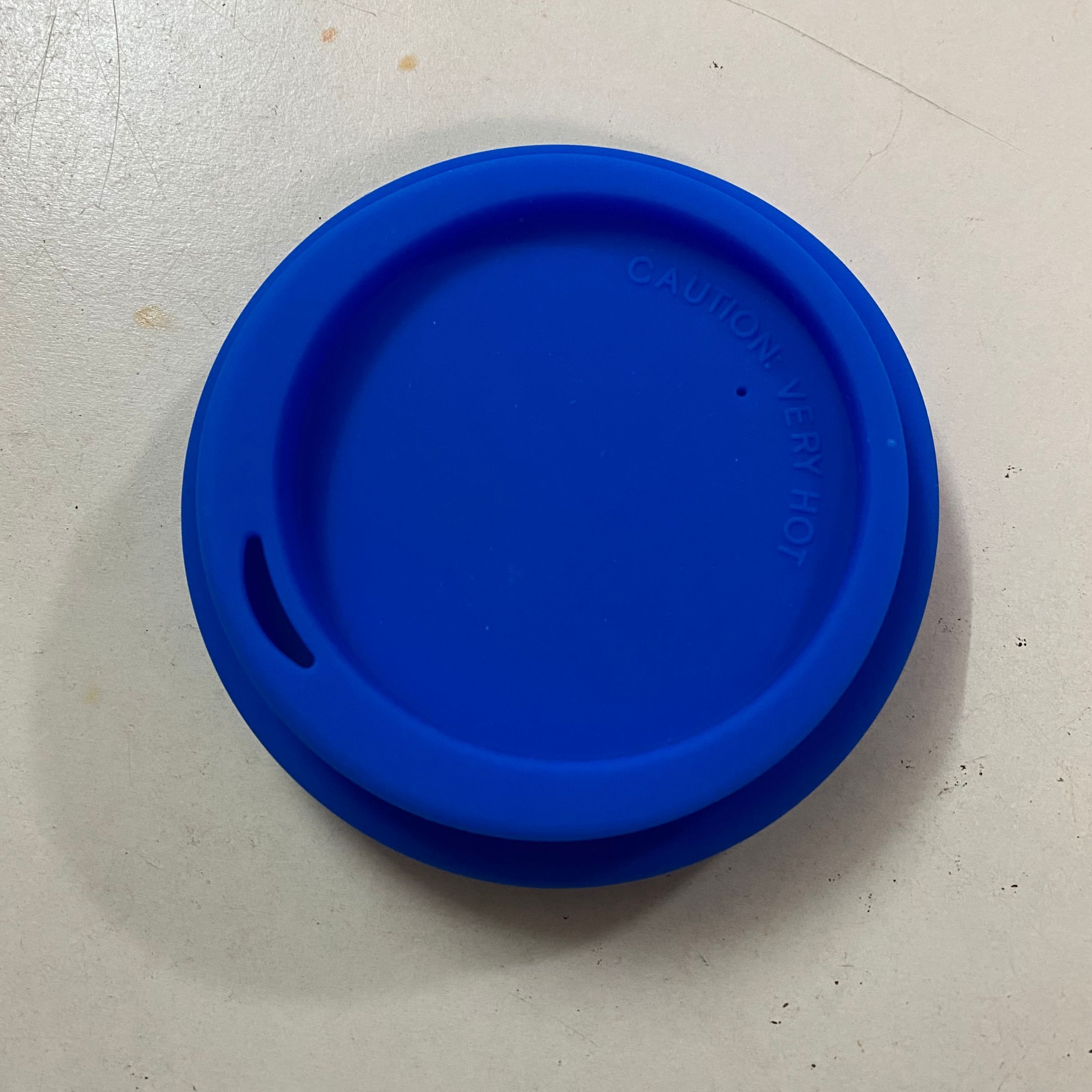 silicone lids(90mm/ 80mm) for Ceramic mugs Silicone Insulation Leakproof Cup Lid Heat Resistant Anti-Dust Mug Cover: A BLUE
