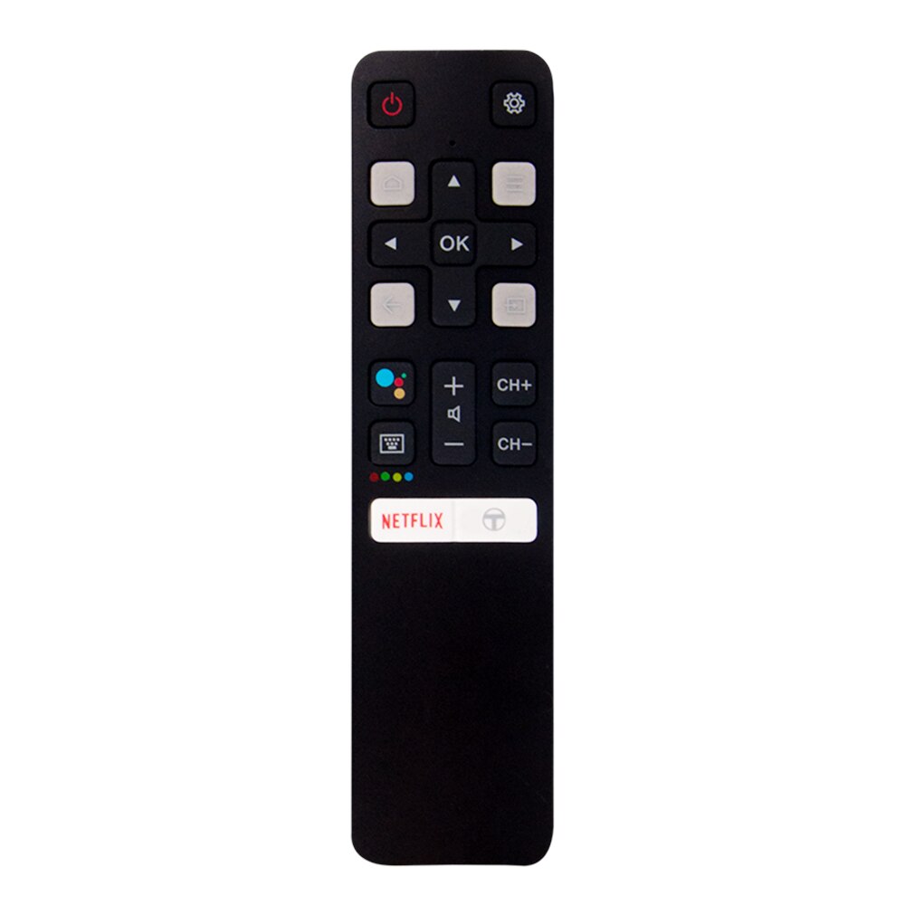 RC802V FNR1 TCL Voice TV Remote Control RC802V FUR6 40S6800 49S6500 55EP680 Replace RC802V FMR1: RC802V FUR6