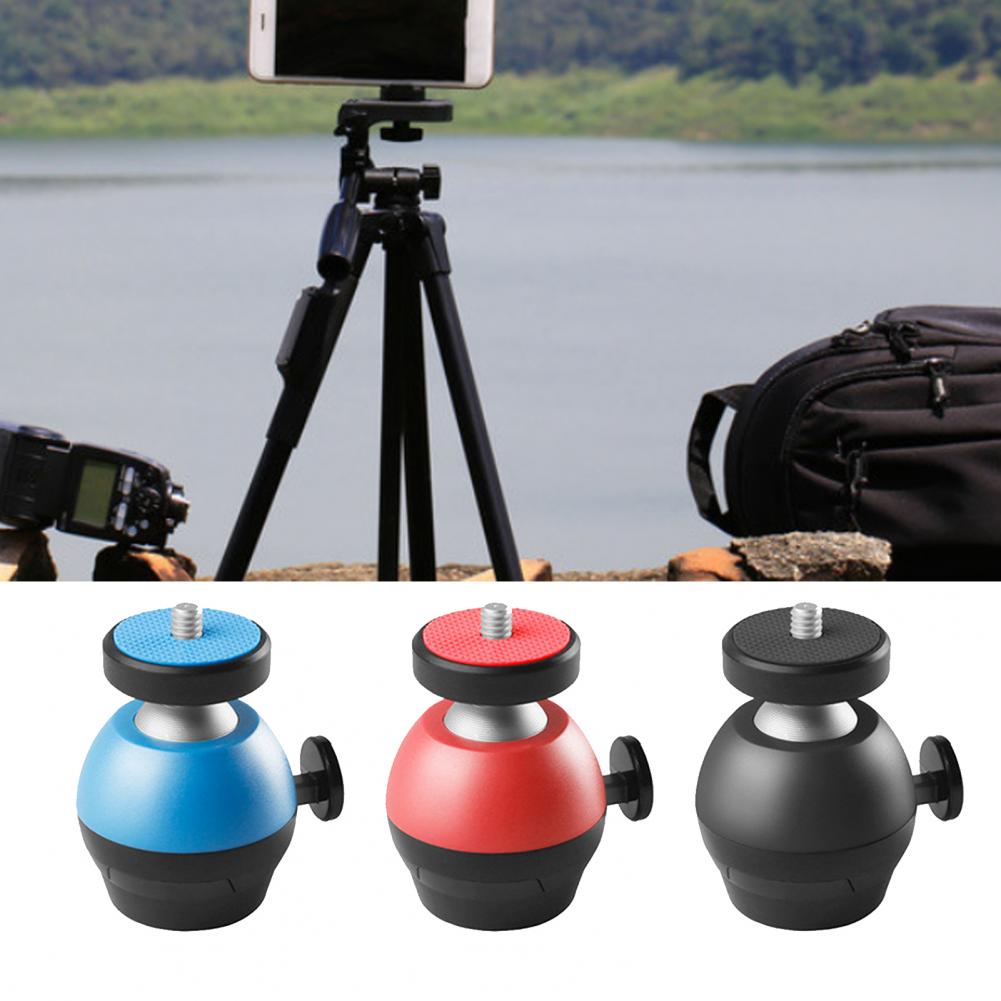 Adattatore treppiede universale in lega di alluminio ABS con testa a sfera panoramica per fotocamera