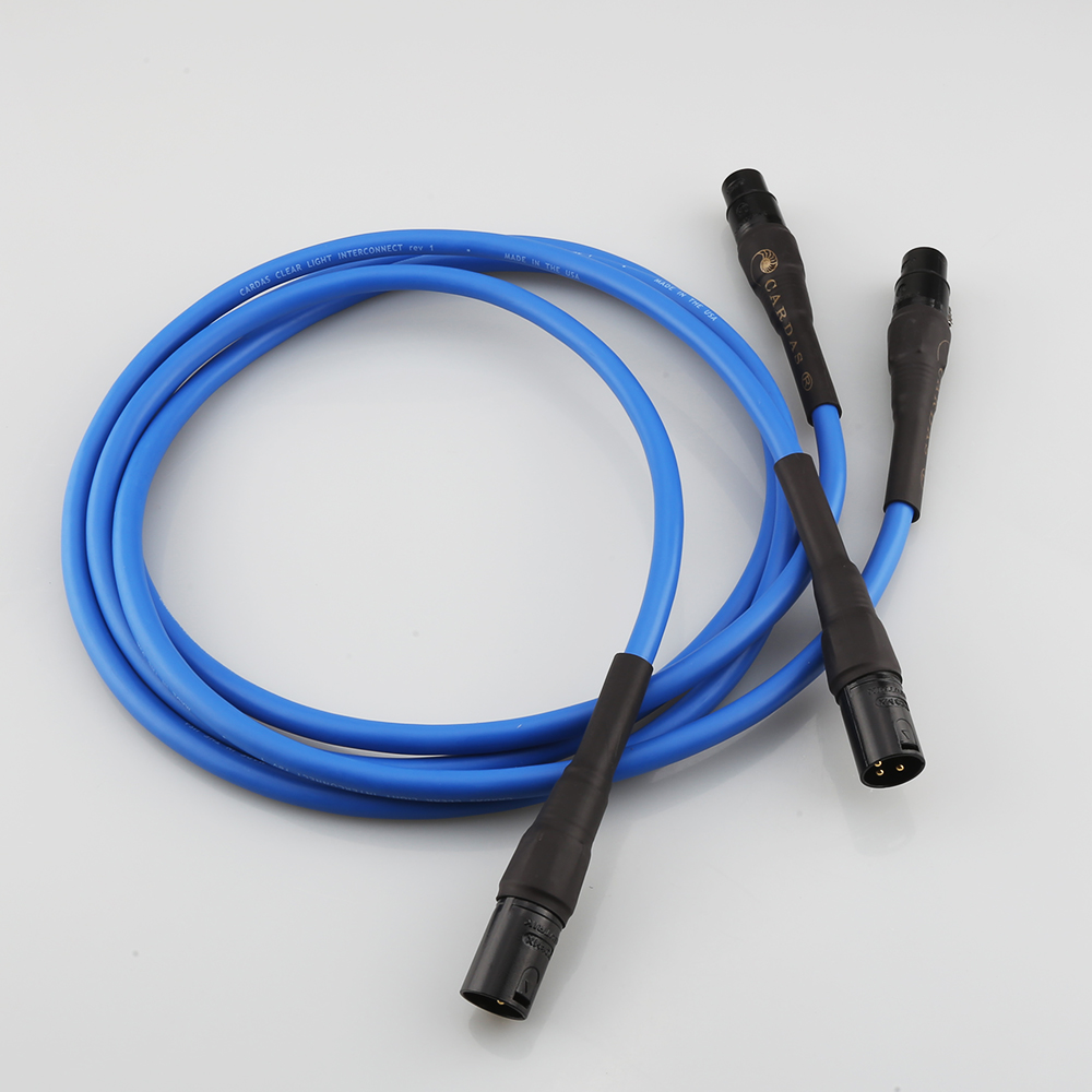 CARDAS Clear Light XLR Balanced Cable 3Pin XLR plug Amplifier CD DVD Player Interconnect Audio Cable