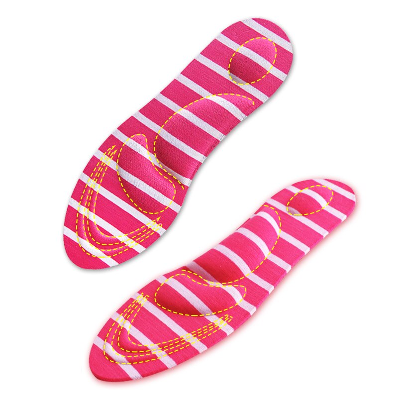 NANCY TINO 4D Sport Memory Foam Orthotics Inlegzolen voor Flat Foot Arch Ondersteuning Orthopedische Inlegzolen voor schoenen Vrouw Inlegzolen