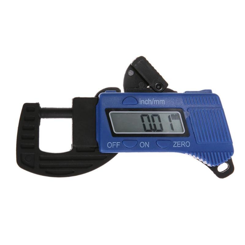 Portable Digital Thickness Gauge Thickness Meter Carbon Fiber Composite Width Measuring Instruments 1.5V 0-12.7 mm