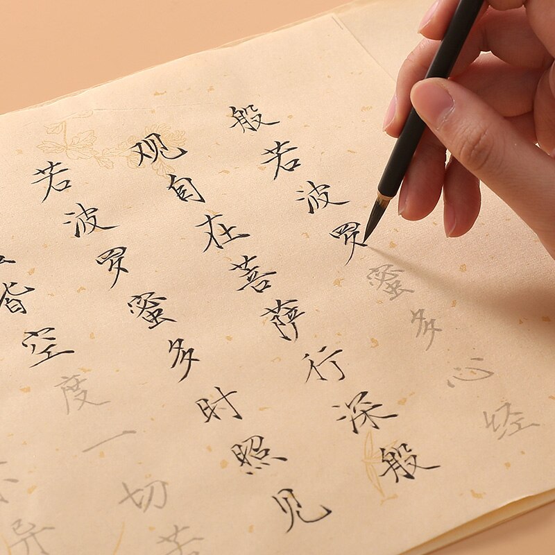 Xuan Paper Calligraphy Copybook Calligraphy Copybooks Set Song Huizong's Thin Gold Style Brush Caligrafia Copybook Sets