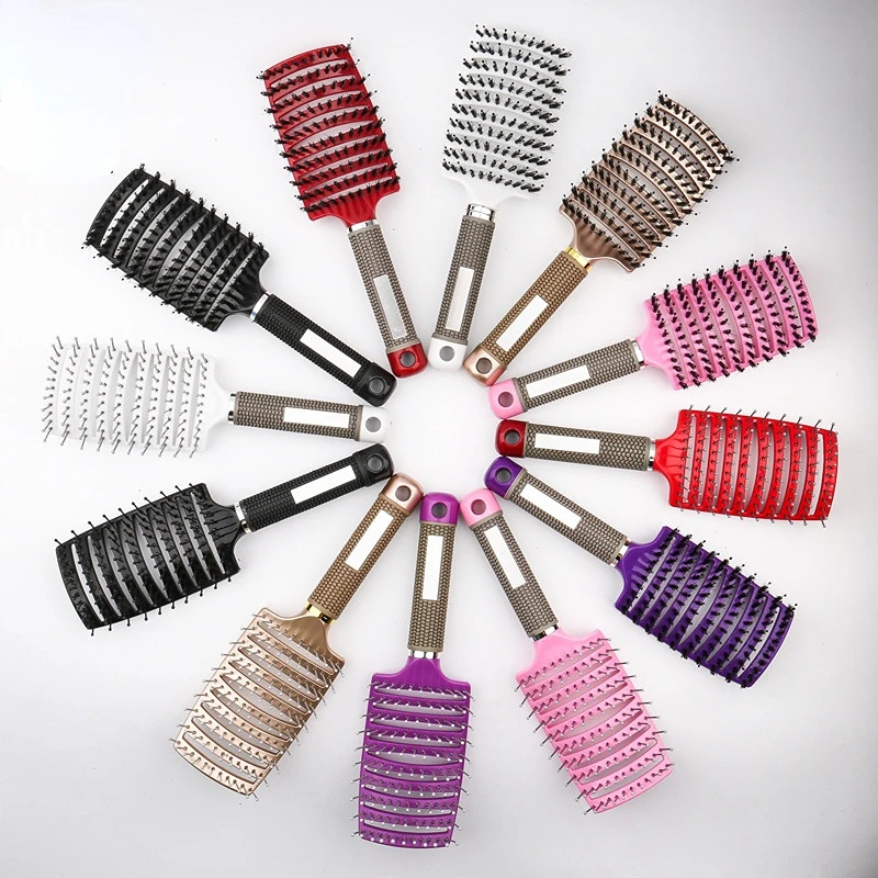 1 Uds. Cepillo de pelo Original, peine mágico para el cabello, cepillo para desenredar el cabello, peine para masaje de piojos, salón de peluquería enredado para mujeres