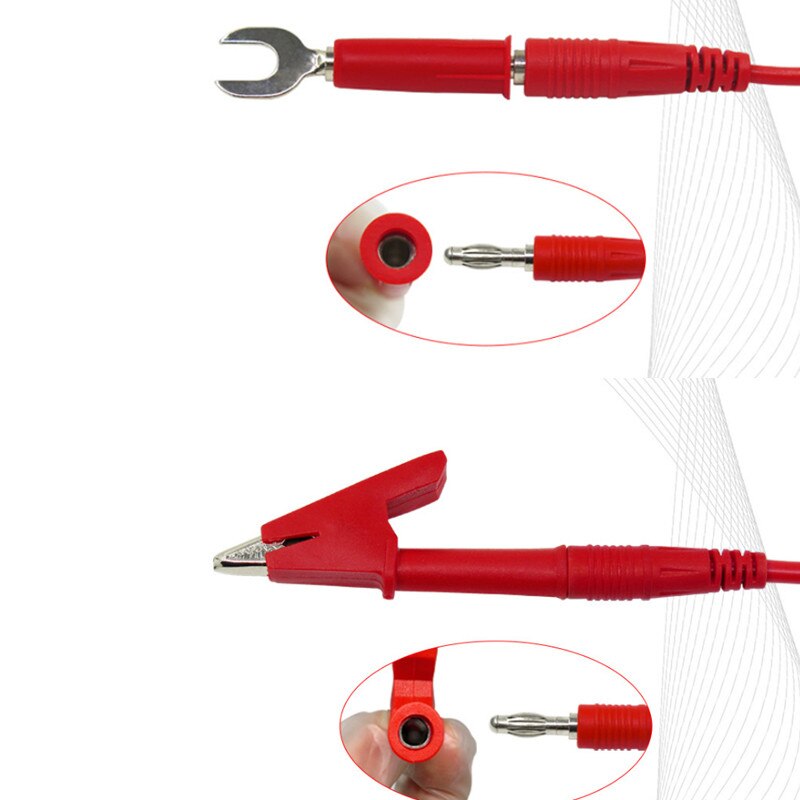Multimeter Test Kit Test Wire Test line Replaceable Probe Set Accurate Measuring Tool Multimeter Test Set