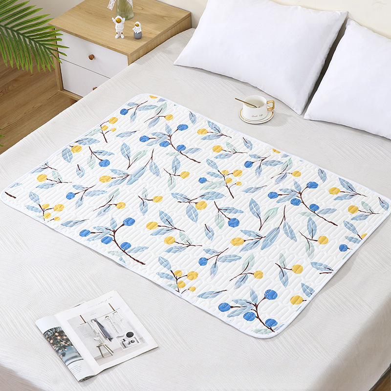 Women Physiological Period Waterproof and leak proof mattress washable Multi functional for eating in bed Mattress Protector: Bed 135 / Clear