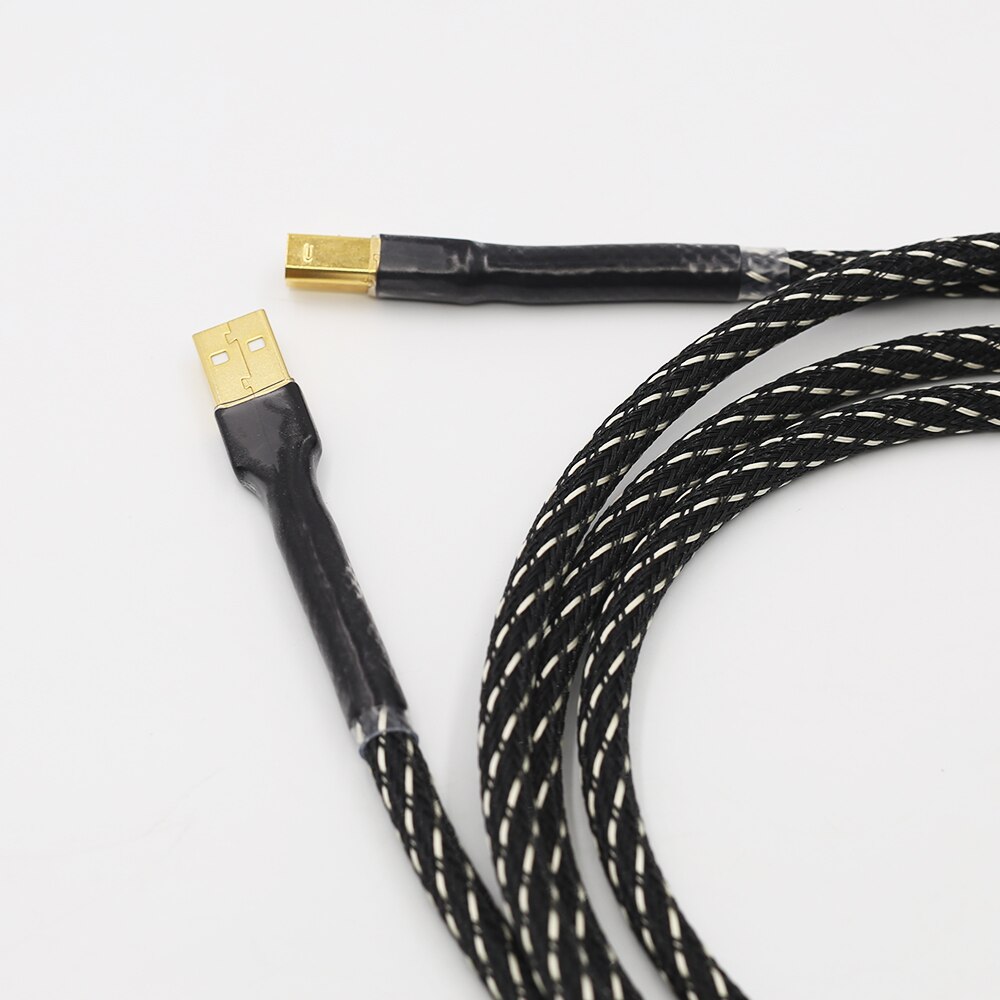 Premium USB A-B Digital Audio Cable for Hi-Res DAC & Studio Sound Card Systems