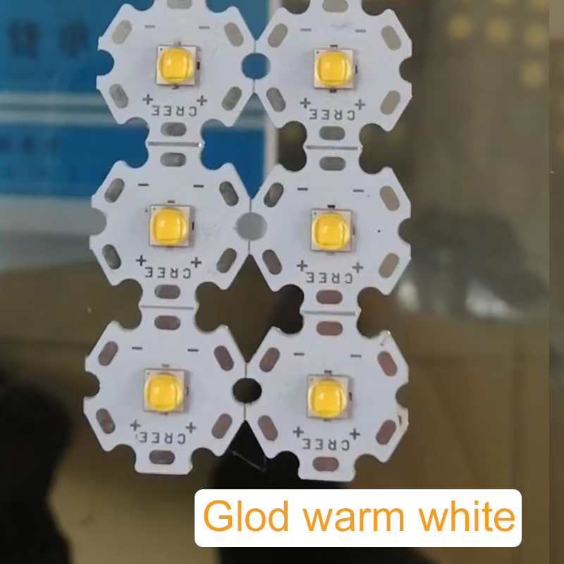 Cree xlamp xm -l2 xml 2 10w lysdioder pärla 3v chip aluminiumsockel glöd varm 2000k kall 6000k röd grön blå rosa lila för gör-det-själv-belysning