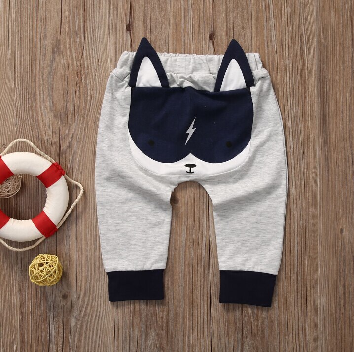 Baby Hosen Niedlichen Tiere Hohe Taille Hosen Hosen Schöne Baby Kinder Mädchen Jungen Hosen Casual