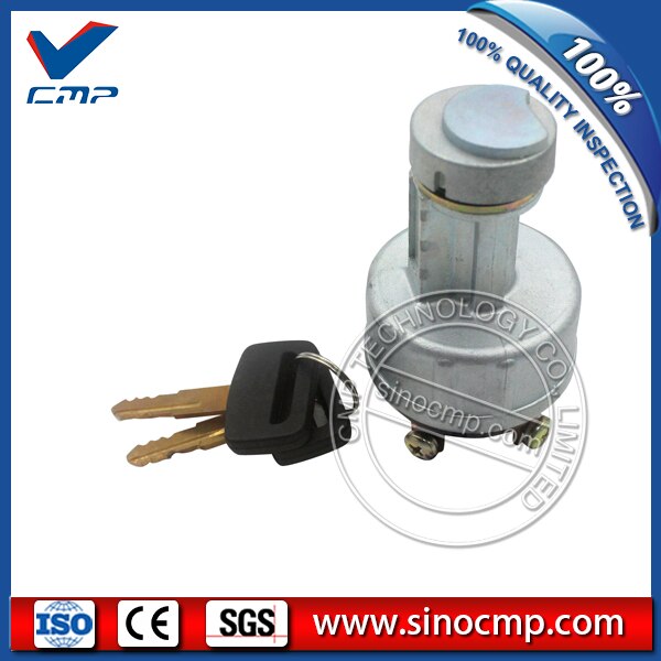 22B-06-11910 6 pins Excavator Ignition Switch for Komatsu PC360-7
