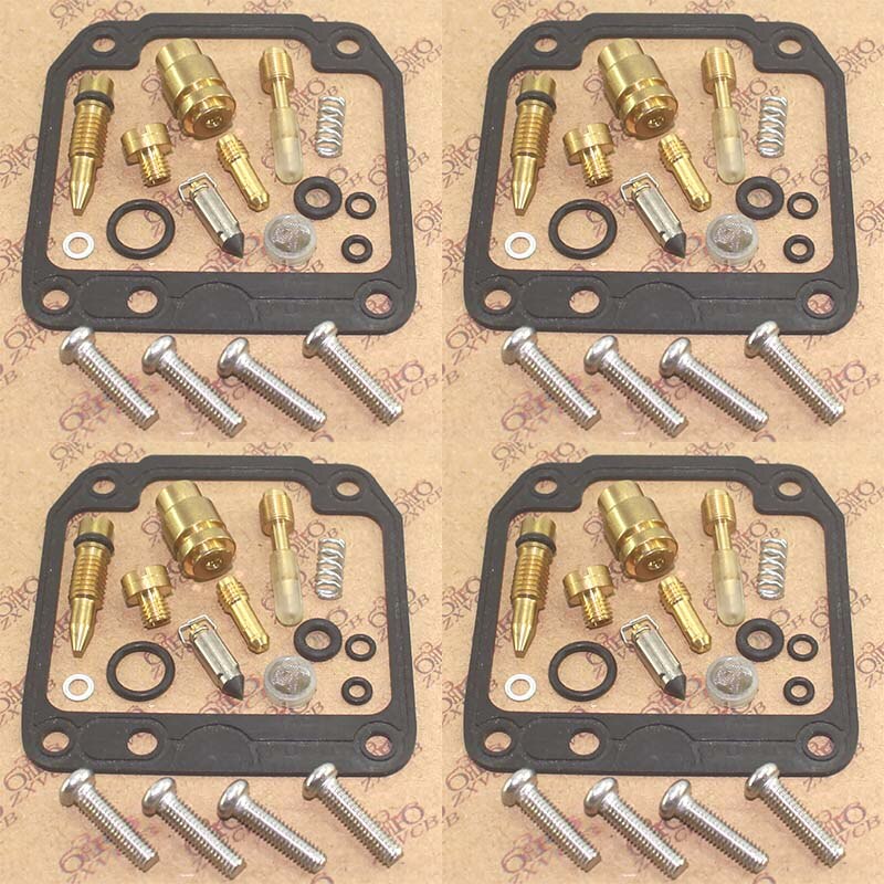 4einstellen für XJ550 XJ550R 1981-1983 XJ 550 R 550R Motorrad vergaser reparatur Bausatz dichtung