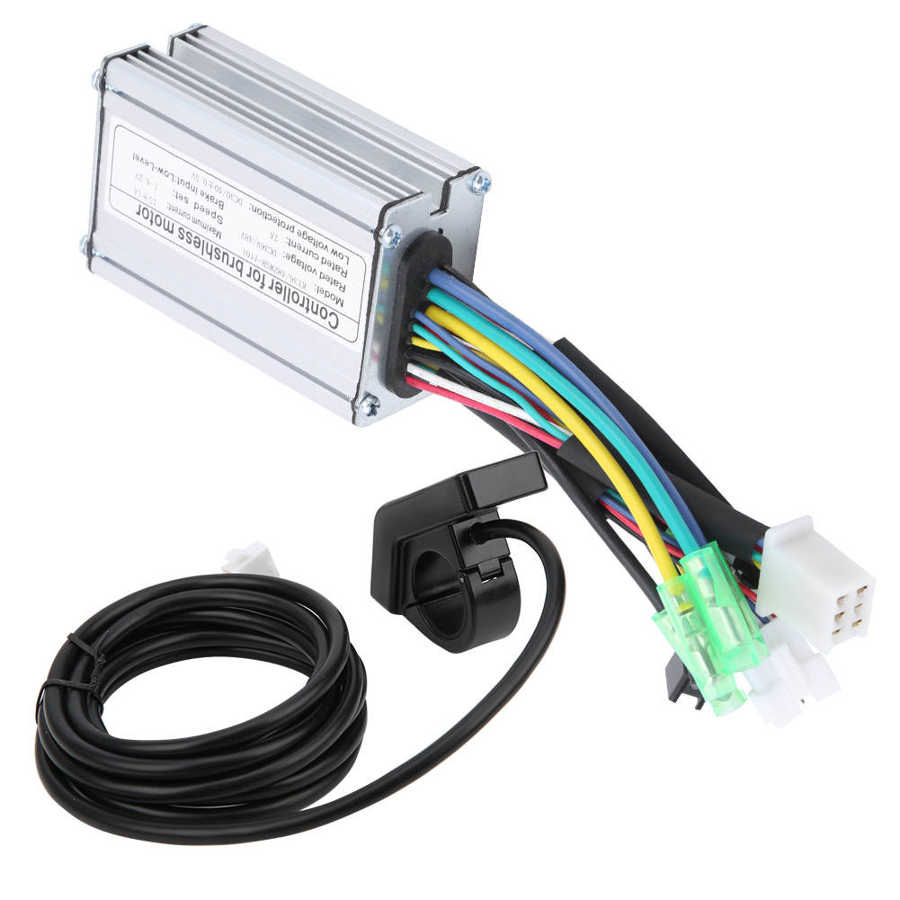 Elektrische Fiets Onderdelen 36V/48V 15A Borstelloze Controller Elektrische Fiets Kt LCD4 Scherm Kit Normale Connector