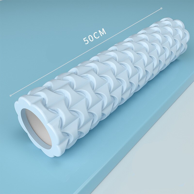 Rullo di schiuma di forma fisica della palestra della colonna di Yoga Pilates esercizio di Yoga rullo di massaggio muscolare posteriore rullo di Yoga morbido rullo muscolare trasporto di goccia: green