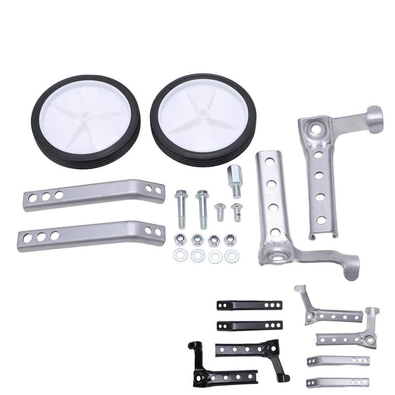 Cycling Training Wheels Stable Compact Structure Steel Frame Heavy Duty Training Wheels 100kg Load Bearing for 18 To 24in