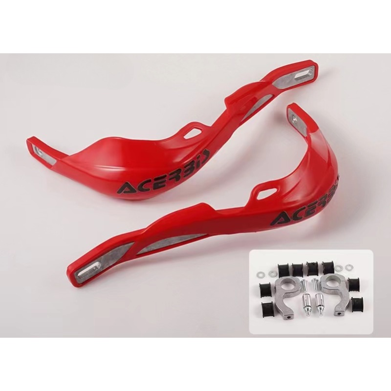 Motorcycle Hand Guard Handle Protector 22/28mm Handlebar Lever Guard Especially Suitable for Off-road Motorcycle Dirt Bike ADV: Rood