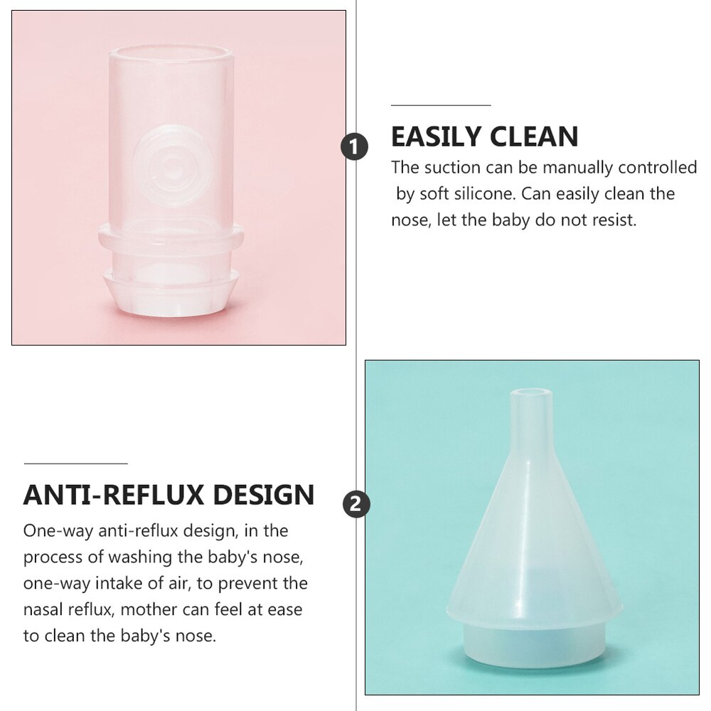 1 Set Veilig Praktische Handleiding Nasale Afzuigen Neus Suctions Snot Cleaners Baby Baby
