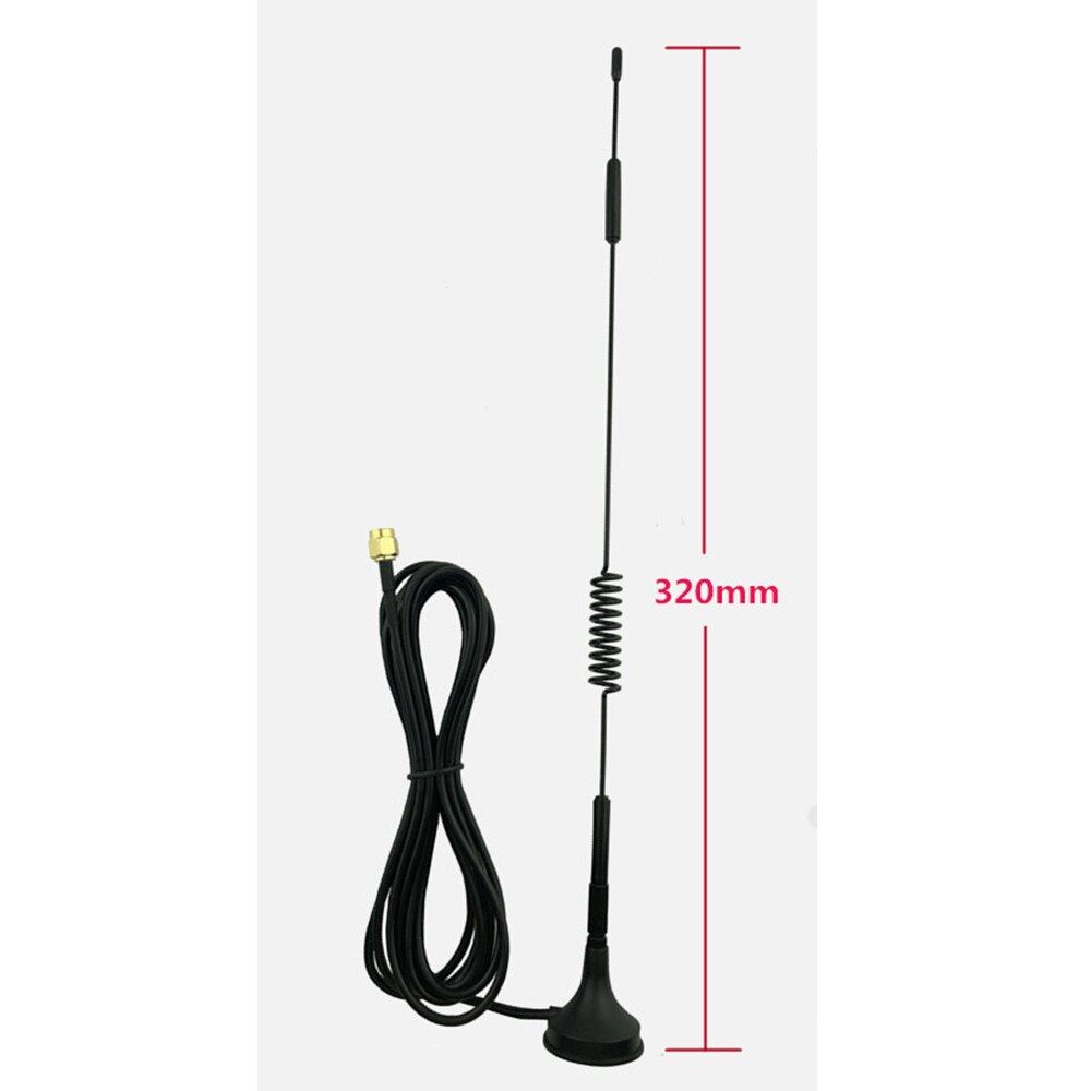 Para 3G 4G Huawei E3372 router módems nueva 3G 4G LTE antena CRC9 MiMo 12dBi módem antena externa con 2m de antena magnética