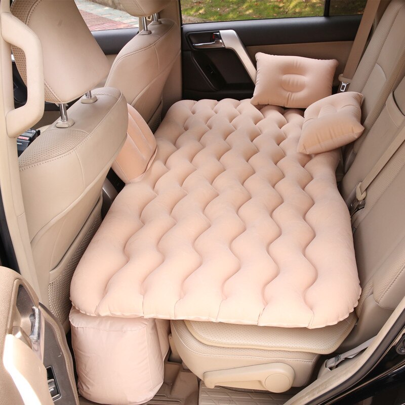 Colchón inflable multifuncional para coche y SUV, cama de viaje para descanso, asiento de coche Universal, para acampar al aire libre y playa