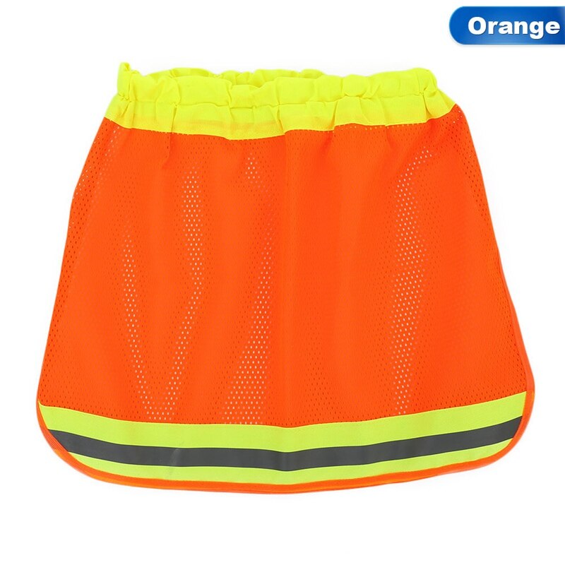 Reflective Stripe Neck Shield Safety Hard Hat Cap Sun Shade Protective Helmets Workplace Safety: OR
