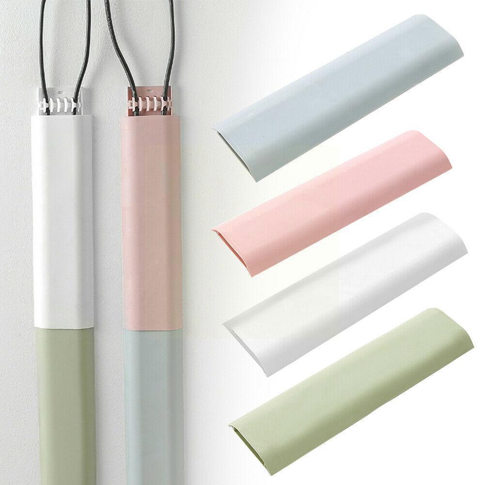 Tv Cable Wire Cord Tidy Cover Wall Kit Computer Audio Safe Hide Cover Cable Home Organizer R5r3