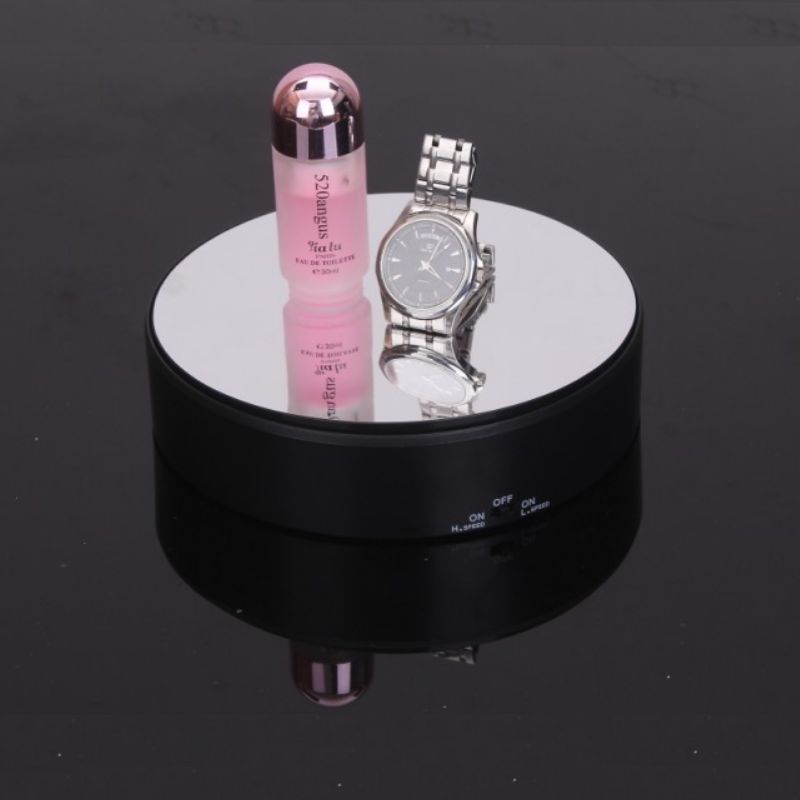 Spiegel draaibare displaystandaard 360 graden verstelbare draaitafel sieradenhouder