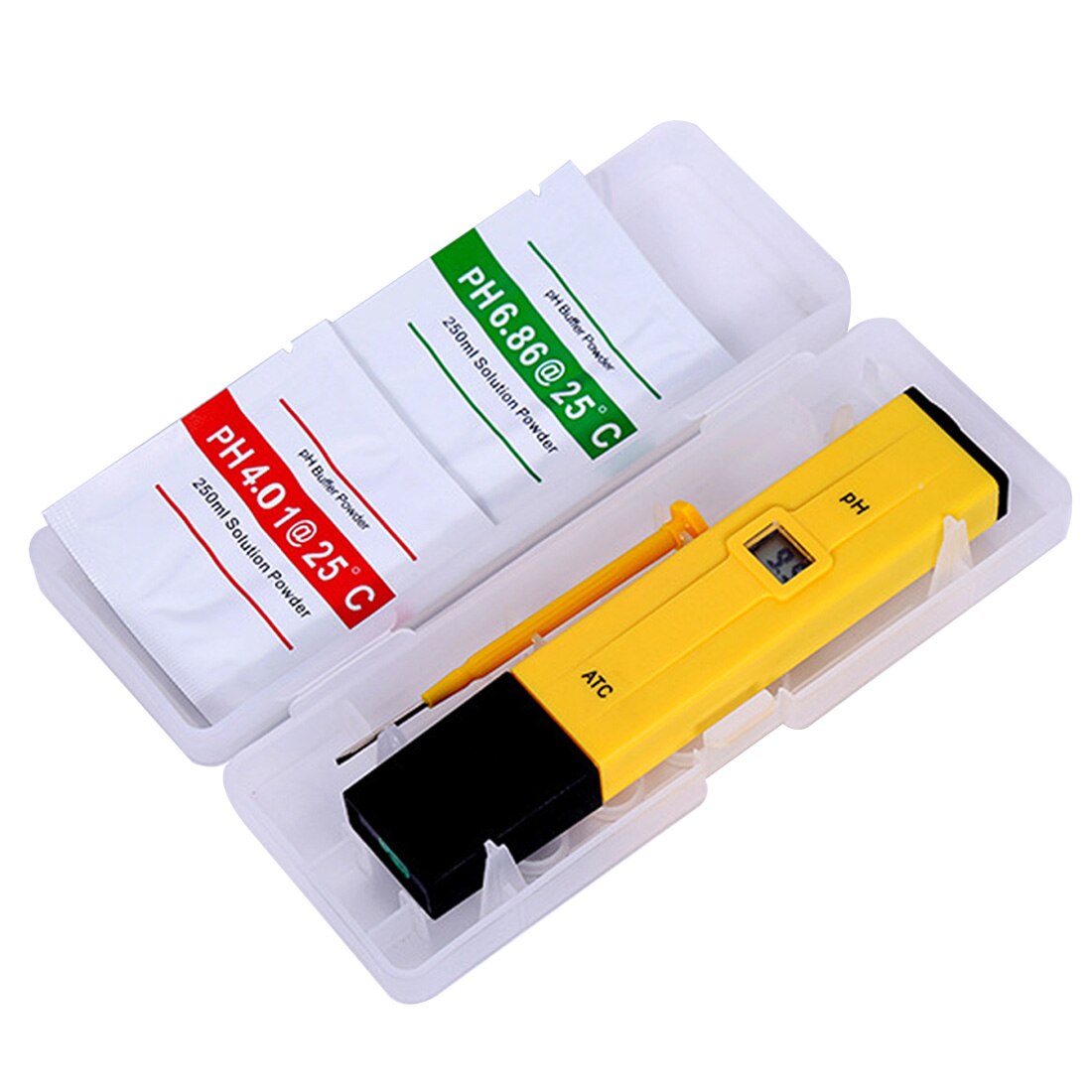 LCD Display Accuracy 0.01ph Digital PH Meter Tester TDS Meter Pen 0-14PH/0-9990PPM for Drinking/Food/Lab PH Water Purity Monitor