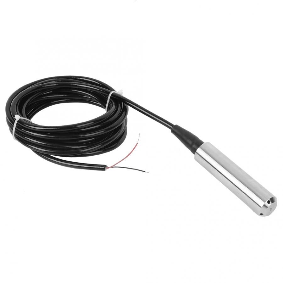 Liquid Level Transmitter 4-20MA Output Integral Level Transmitter Sensor Probe Detect Liquid Level Sensor
