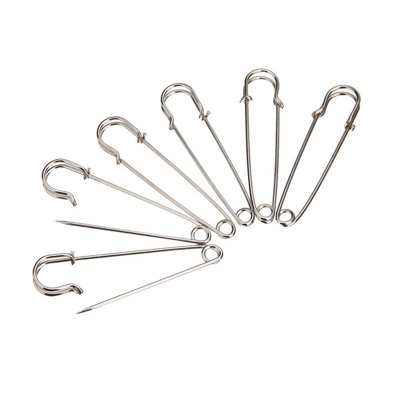 50mm Strong Heavy Duty Large Safety Pins For Craft Jewelry Laundry Bag Blanket