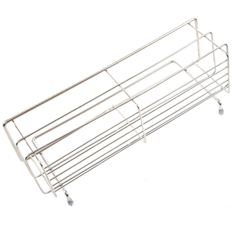 STAINLESS STEEL NON-RUST BATHROOM SHOWER SHELF STORAGE SUCTION BASKET CADDY