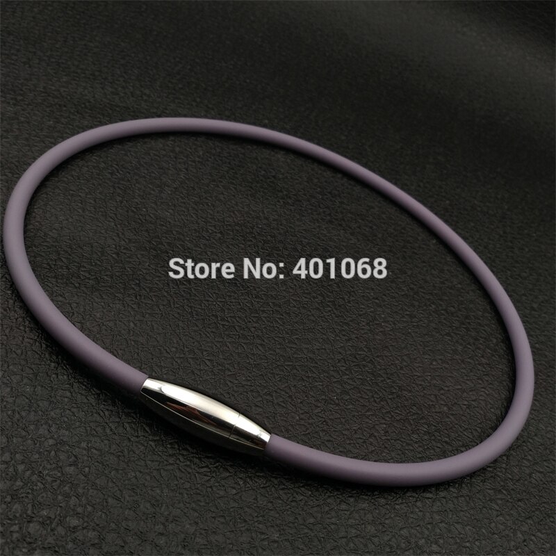 south silicon titanium necklace titanium steel magnetic buckle health energy silico