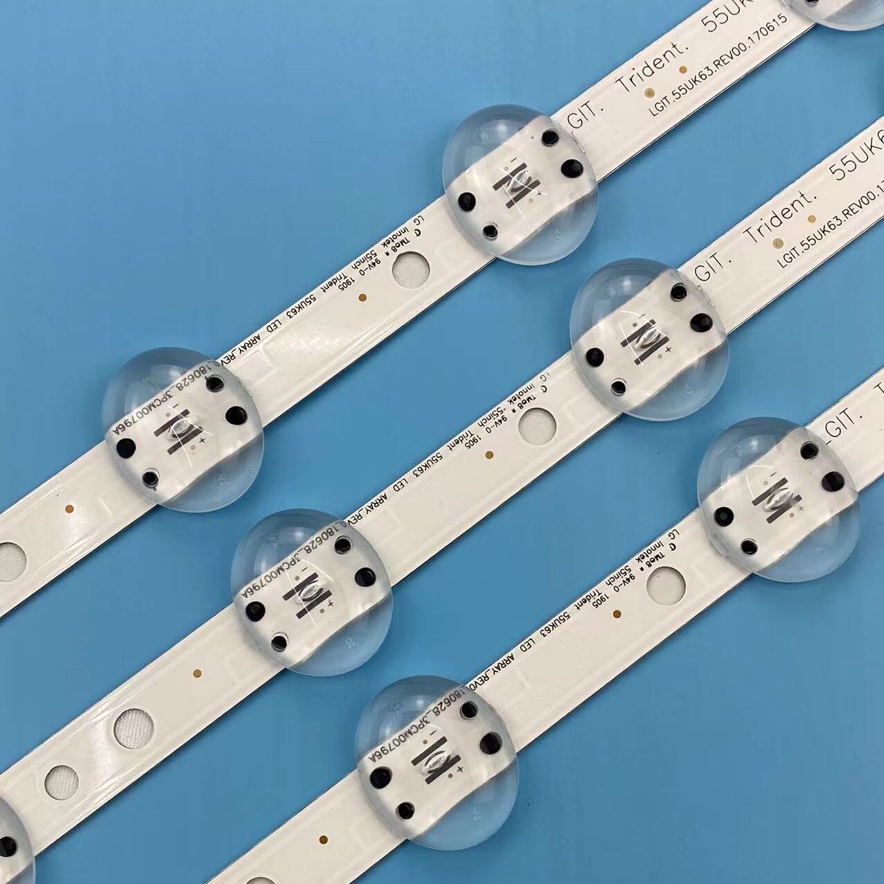 3 PCS LED Backlight Strip for LG 55UK6300 55UK6200 55UK6470 55UK6400 LGIT.55UK63.REV00.170615 SVL550AS48AT5 EAV63992901