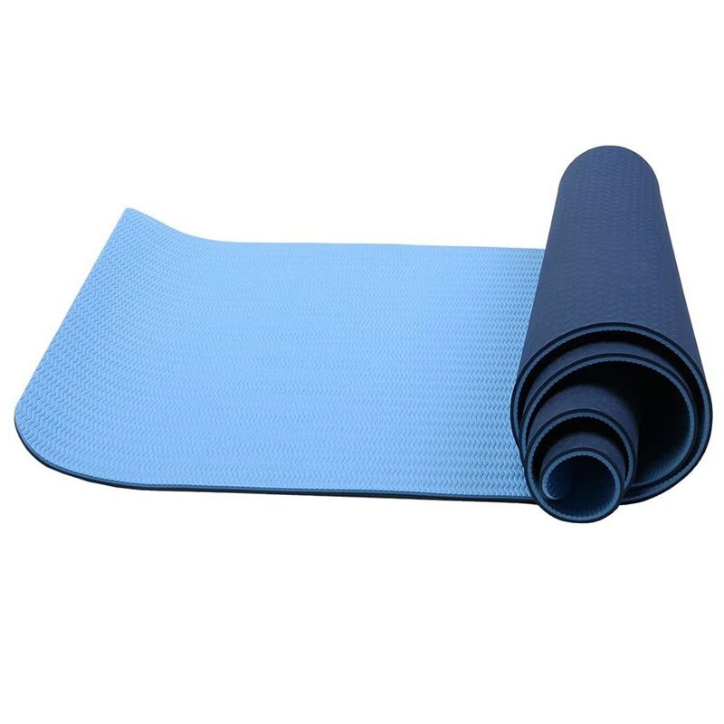 Tapis de Fitness TPE résistant aux déchirures, , Sport, perte de poids, Fitness, pour femmes: blue