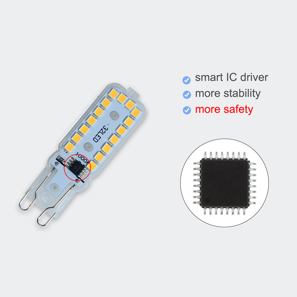 G9 Led-lampen 220 V 110 V Dimmbare 14/22/32 LEDs SMD 2835 LED G9 Lampe Licht ersetzen 20 W/40 W/60 W Halogen Licht-emittierende Diode Lampen