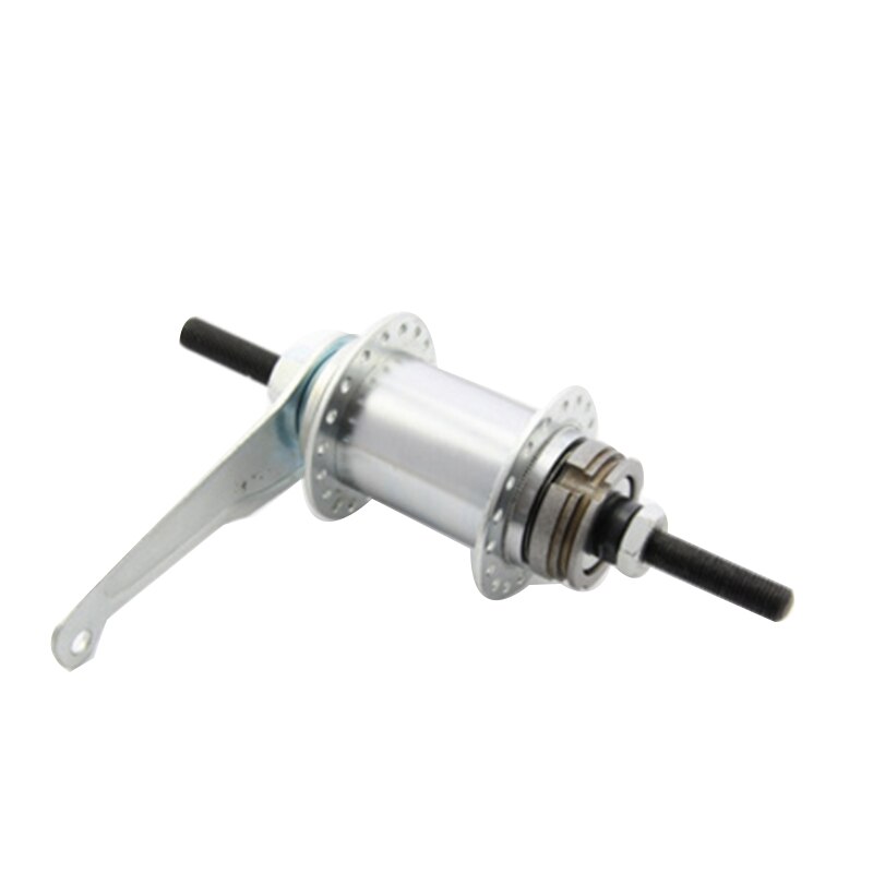 32 Hole Reversing Ride Backwards Brake Fixed Gear Bike Rear Hub Aluminum Alloy Bicycle Bike Coaster Brake Rear Hub 32 Holes Fixe