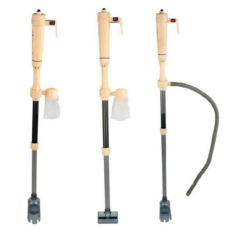Elektrisk akvarium grus renare vatten filter tvättsystem kanna sifon vakuum vatten pump för akvarium akvarium renare