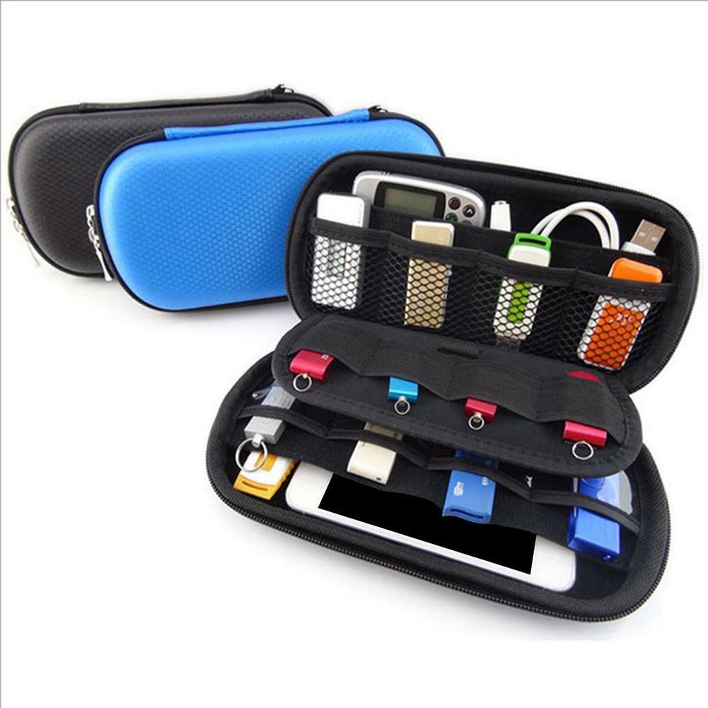 Portable USB Flash Drive Pen Bag Carrying Travel Storage Organizer Case Pouch