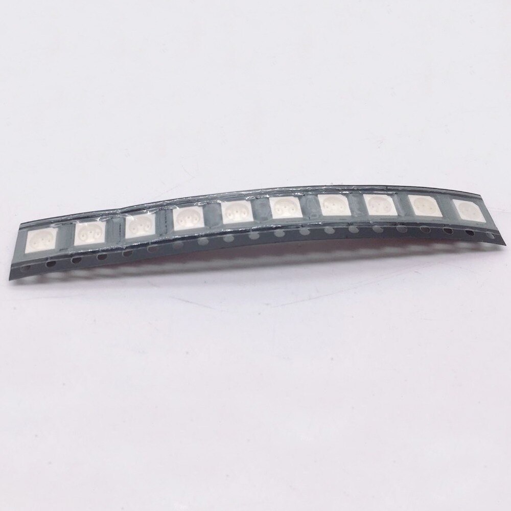 100 pcs 5050 SMD LED Wit Warm Wit Rood Geel Groen Blauw Roze UV led diode