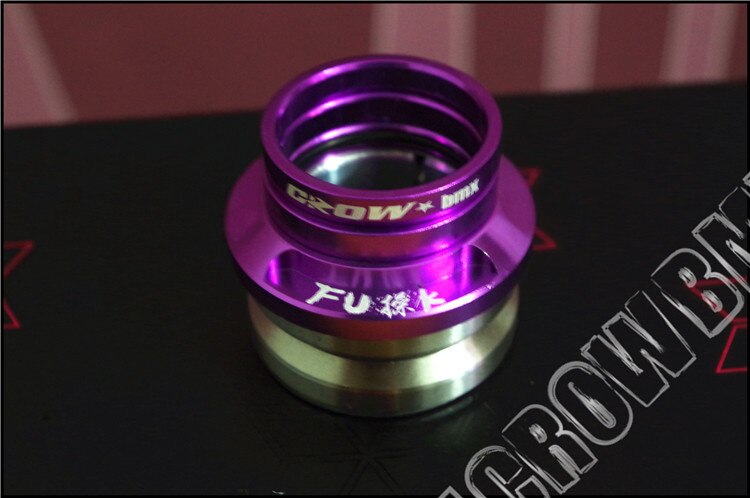 20 tommer bmx hoved dele leje hoved dele aluminiumlegering 41.8mm hoved dele bmx gaffeltilbehør: B