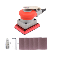 Pneumatic sander pneumatic tools square rail pneumatic polishing machine square pad 75 * 100mm 3" 4" surface grinder