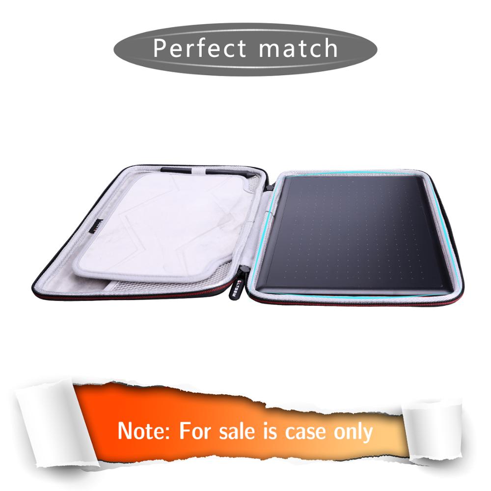 LTGEM Shockproof EVA Hard Case for One by Wacom Graphic Drawing Tablet,Medi-um(CTL672K1A)