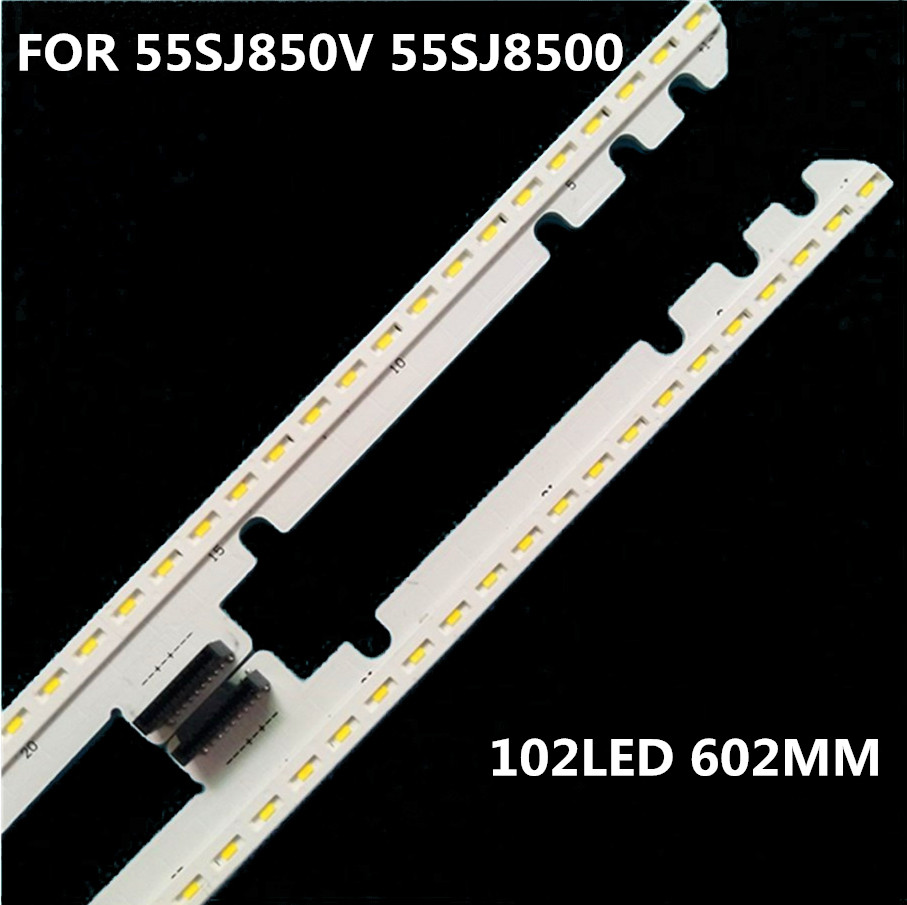 2 PCS/set LED backlight strip for FOR LG 55SJ850V 55SJ8500 6922L-0218A 6916L2850A 6916L2849A 55 V17 AS1 2850 2849 R L