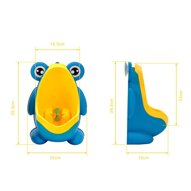 Wall-Mounted Hook Baby Boy Potty Toilet Training Kids Frog Stand Vertical Infant Toddler Bathroom Frog Urinal