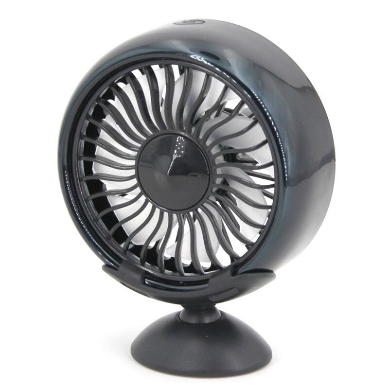 Multi-Functie Auto Airco Ventilator 360 Graden Draaibare 3 Speed Dual Hoofd Usb Auto Air Koelventilator Circulatiepomp auto Levert: B