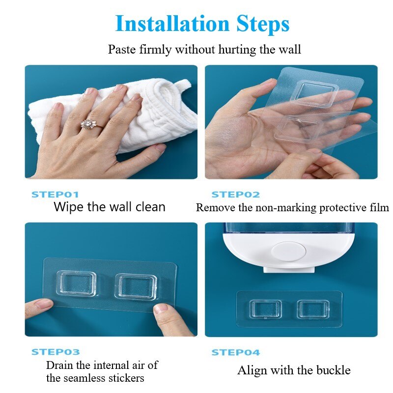 Easy Press Food Storage Container Cereal Dispenser Kitchen Wall Mount Oatmeal Cereal Oatmeal Box Orgainzer Sealed Jar