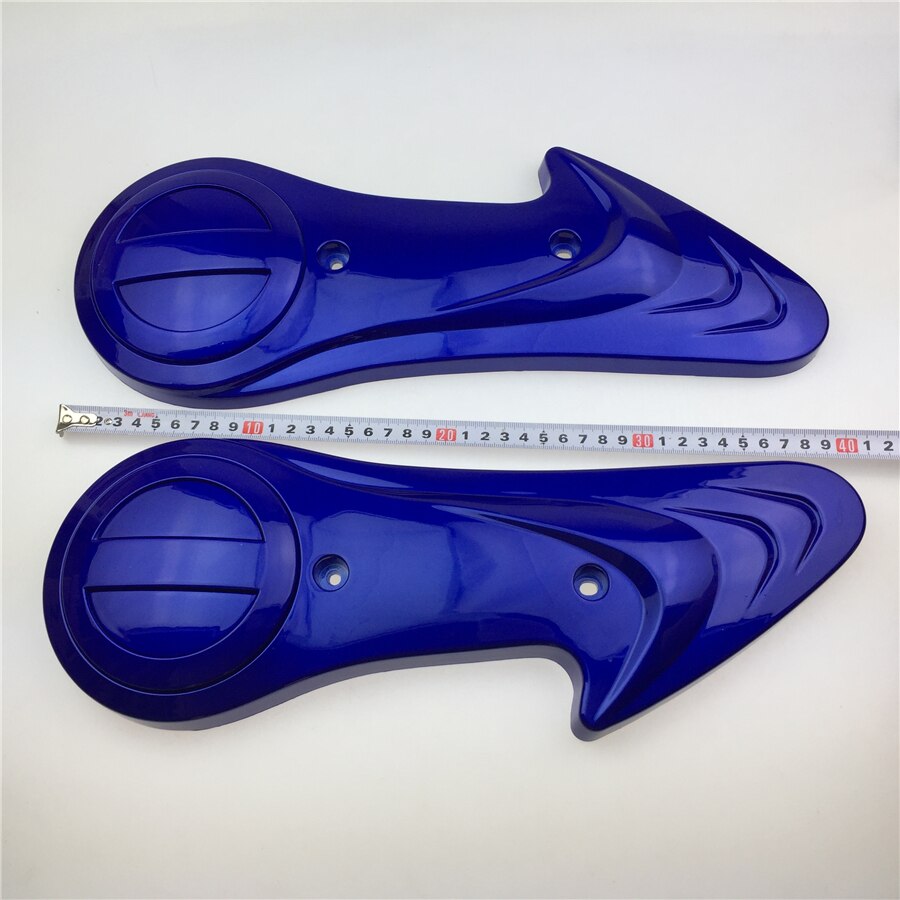 STARPAD PARA LA Vespa del coche eléctrico de la horquilla plana agujero espaciado 120 cubierta protección de motor ACCESORIOS DE cubierta lateral