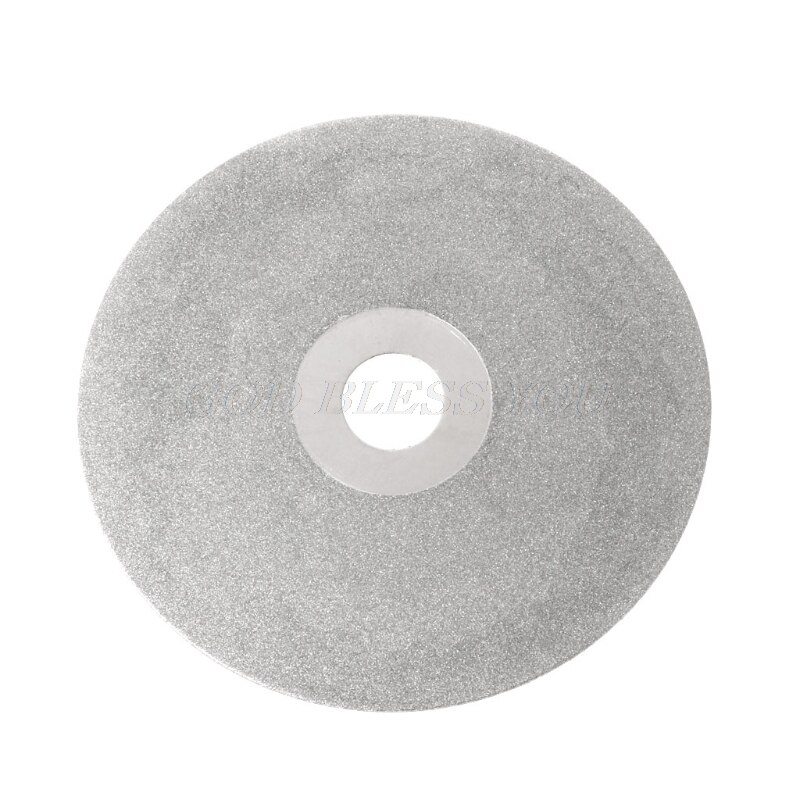 4" 100mm 80-2000# Diamond Coated Flat Lap Wheel Lapidary Polishing Grinding Disc