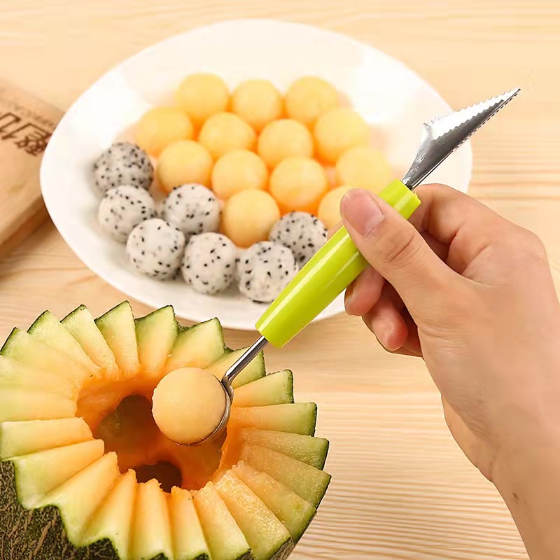 Cuchillo triangular de acero inoxidable para tallar frutas, frutas y verduras para tallar utensilio, herramienta de cocina antideslizante: I
