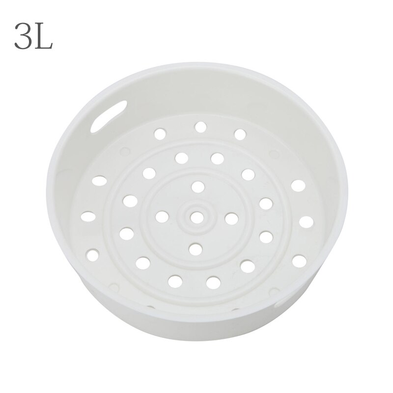 Steamer Basket Food Grade Plastic Steamer Steaming Rack Stand Steam Basket Durable Steam Stand Cookware for Pot Rice Cooker: 3L