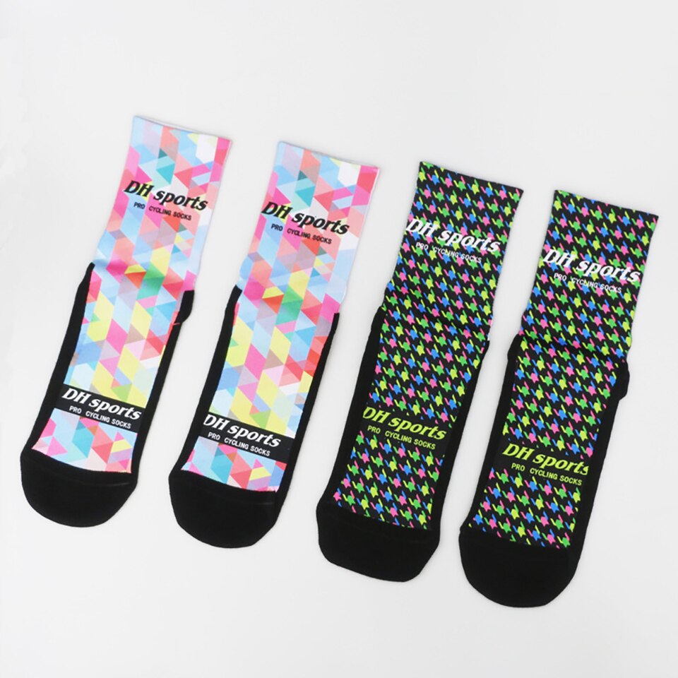 Cycling Sports Socks Breathable Sports Socks Absorb Sweat Dewetting Mountaineering Socks Outdoor Sports Socks
